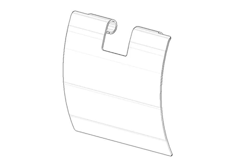 DORNBRACHT Abdeckung für Papierrollenhalter ERSATZTEILE 081102512 120 x 110 x 22 mm Champagne (22kt Gold), 081102512-47 Galeriebild 1